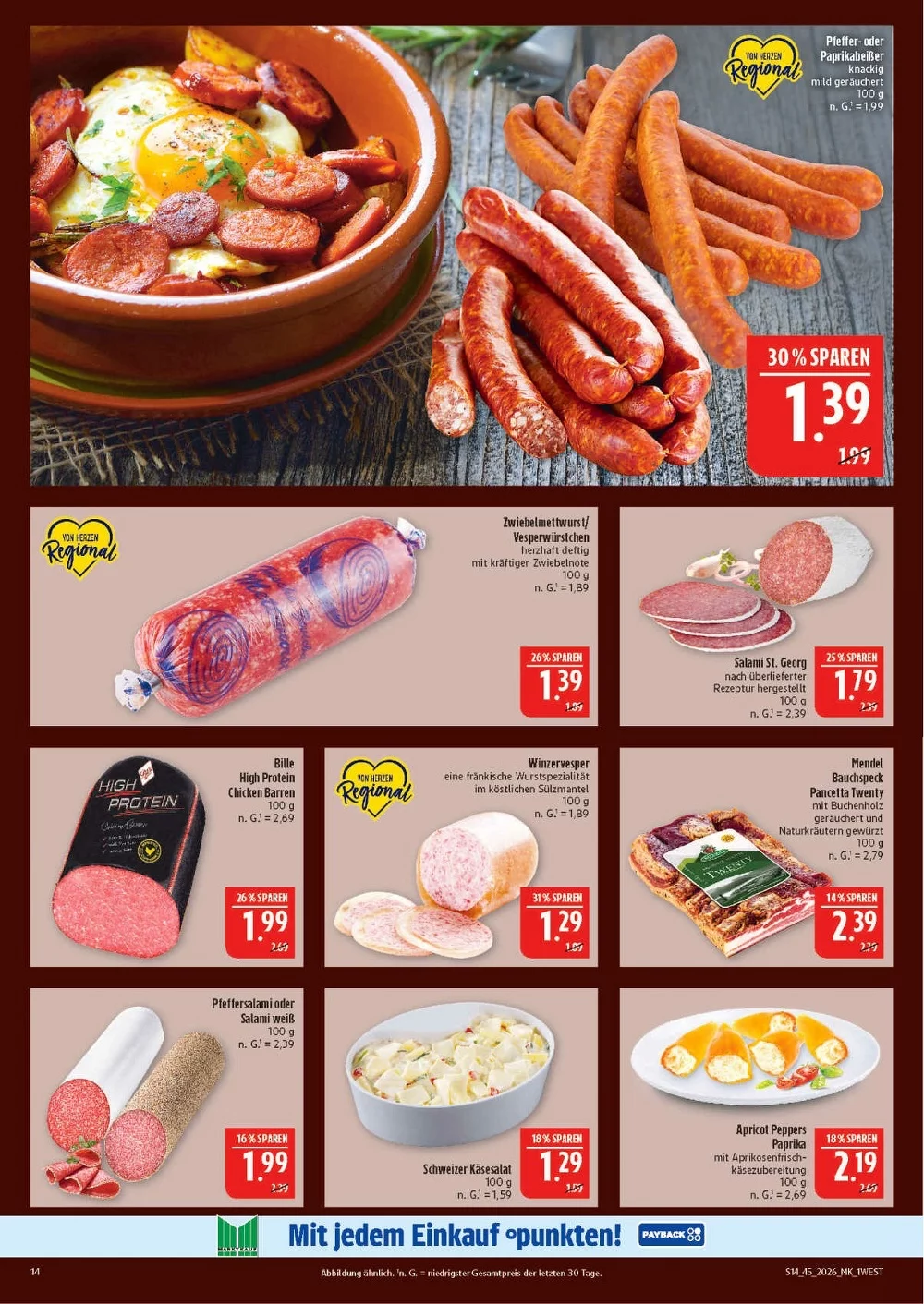 marktkrauf hof prospekt november 2 7 14