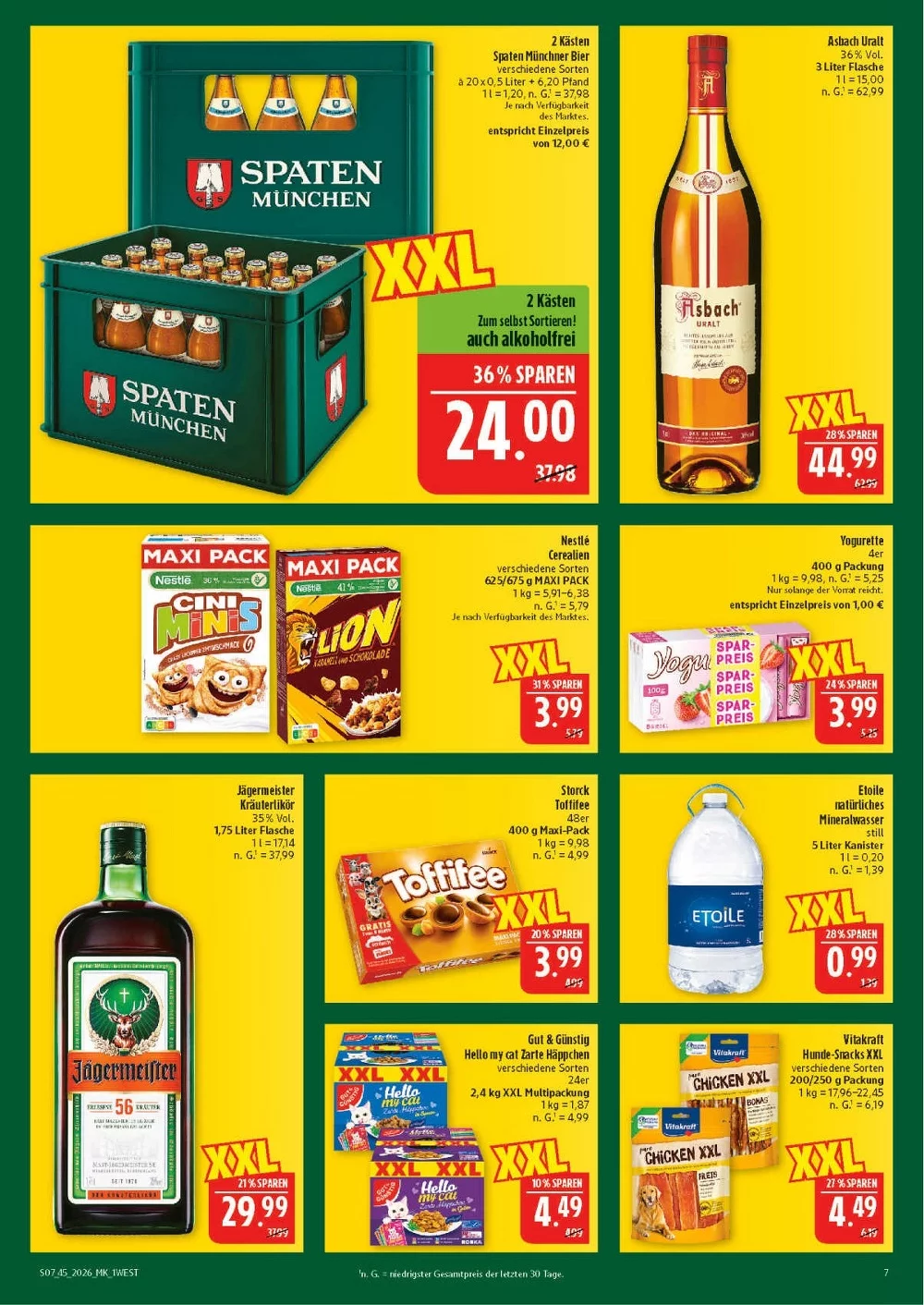 marktkrauf hof prospekt november 2 7 7