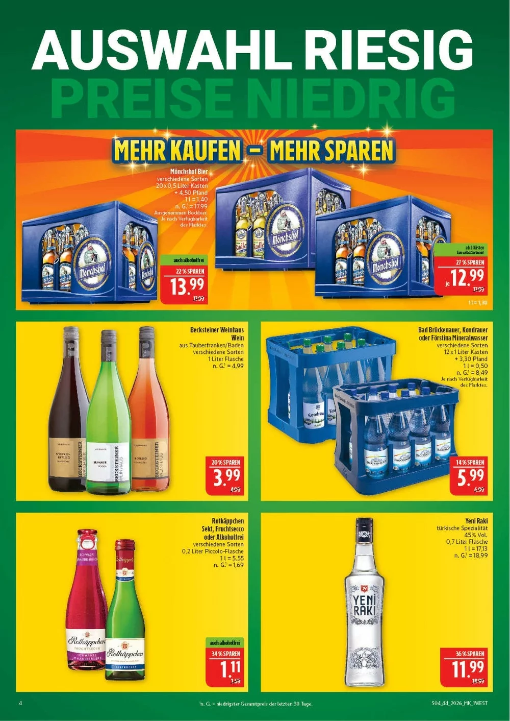 marktkrauf hof prospekt oktober 26 31 4