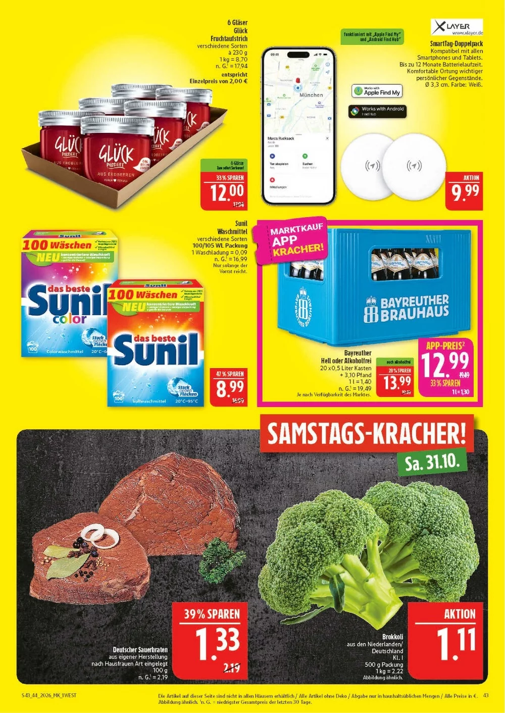 marktkrauf hof prospekt oktober 26 31 43