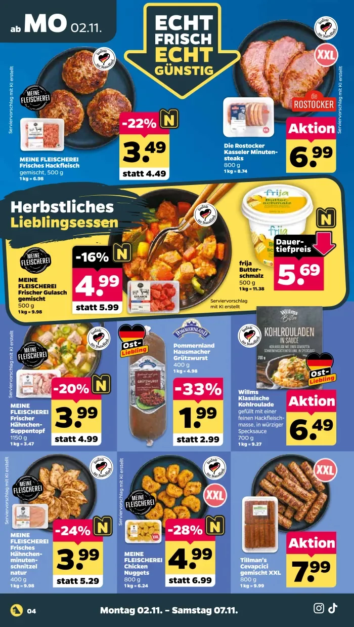 Netto Prospekt 02.11.2026 bis 07.11.2026 4 netto prospekt november 2 7 4