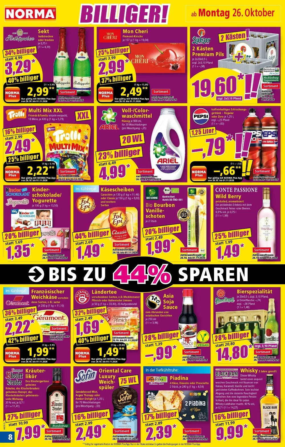 norma prospekt oktober 26 31 8
