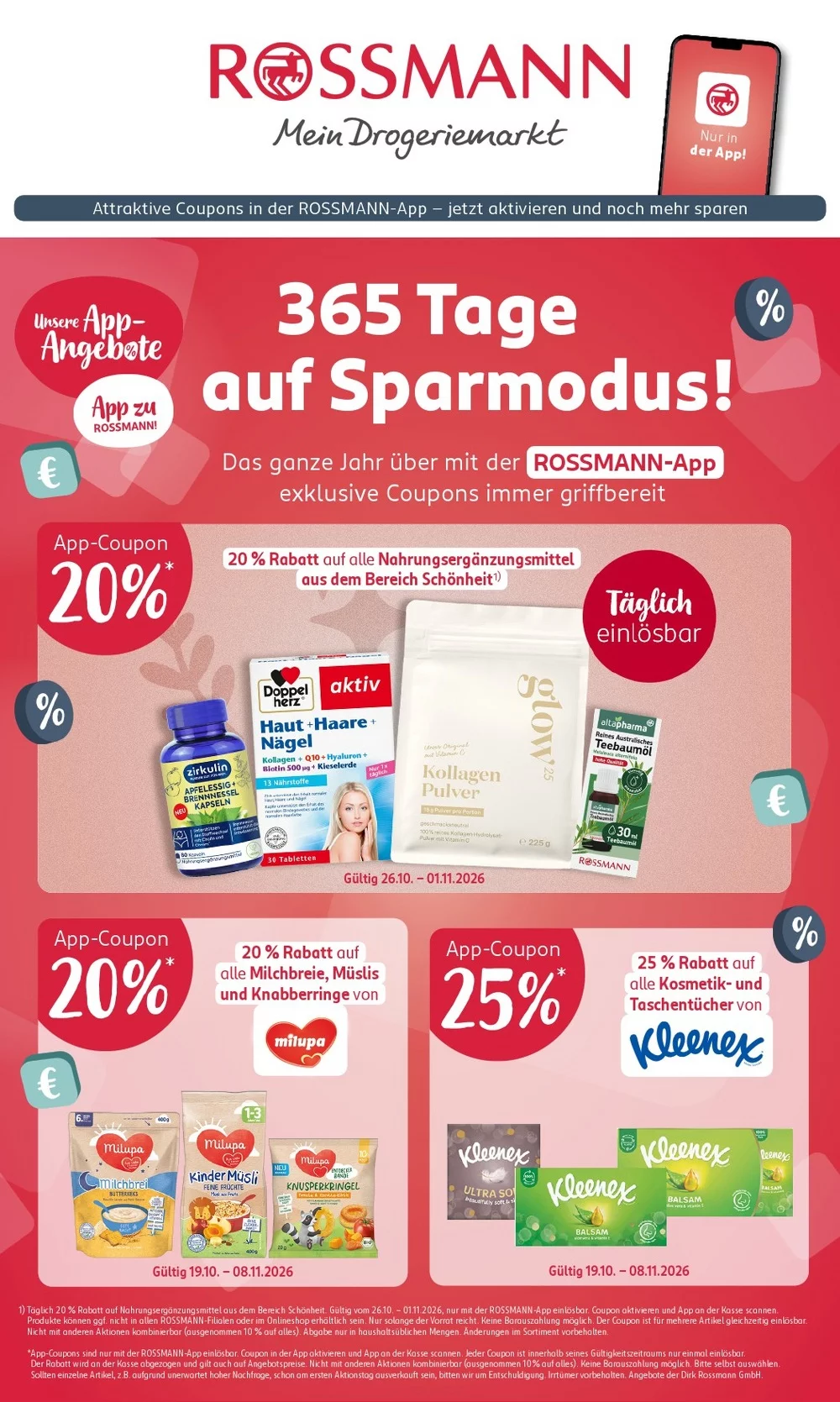 Rossmann Prospekt 26.10.2026 bis 31.10.2026 1 rossmann prospekt kw-44