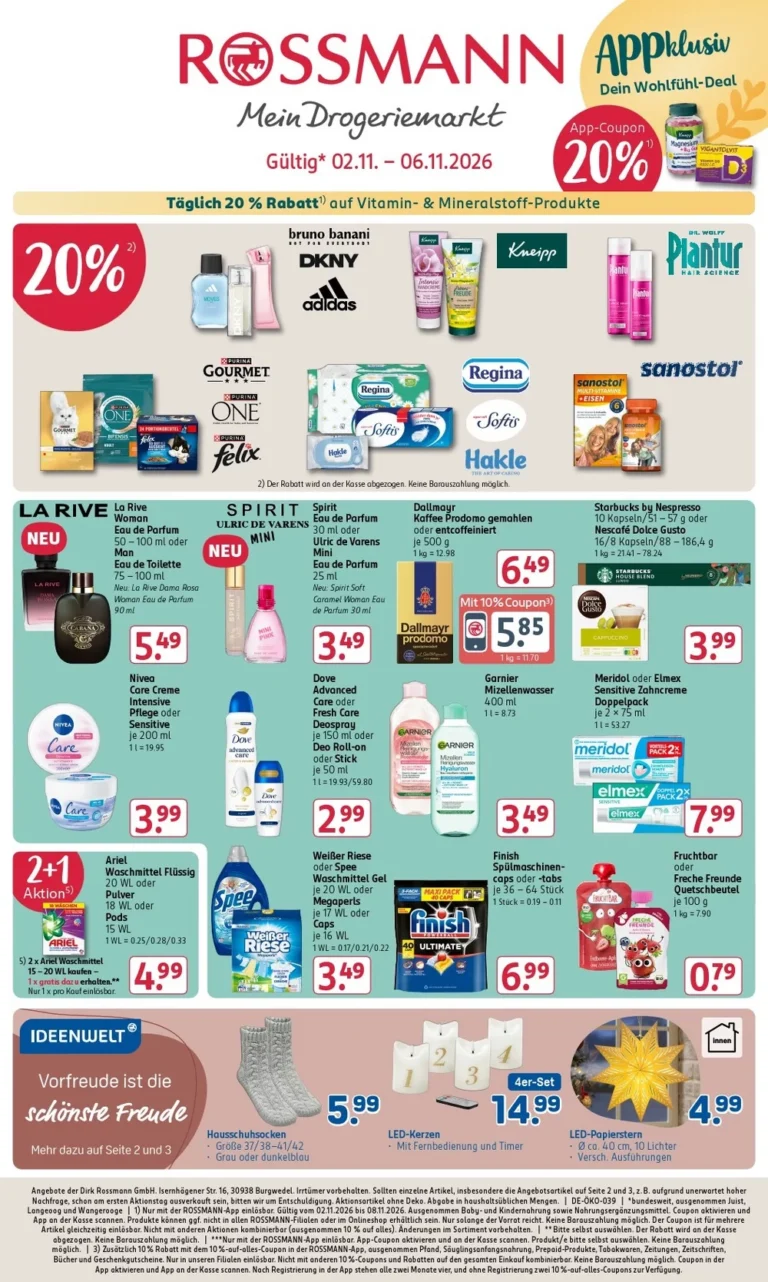 rossmann prospekt kw 45