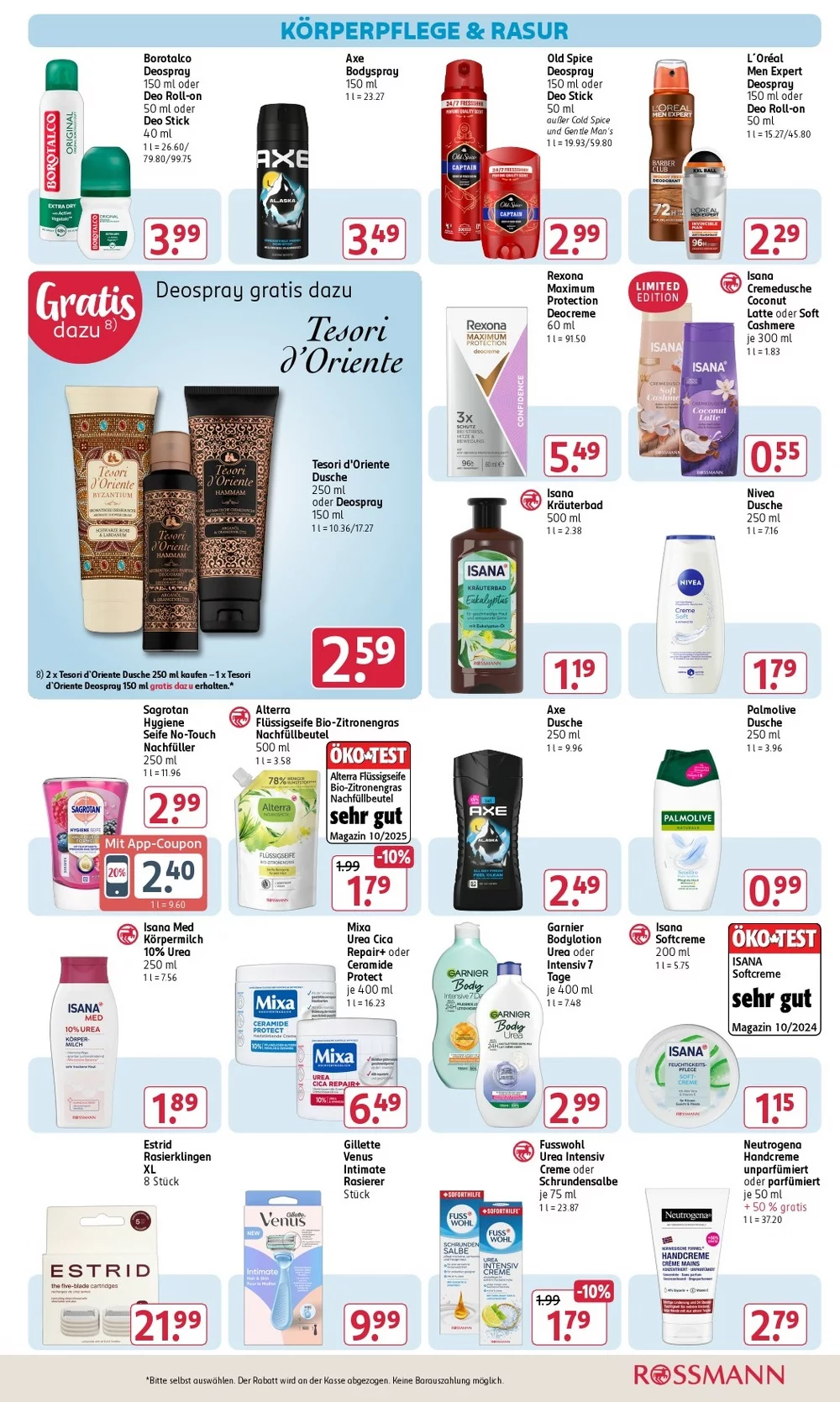 rossmann prospekt oktober 19 24 12