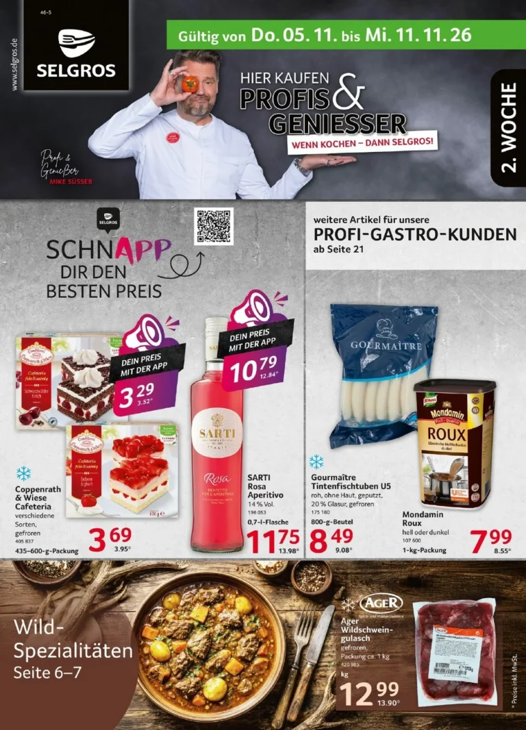 selgros food prospekt kw-45