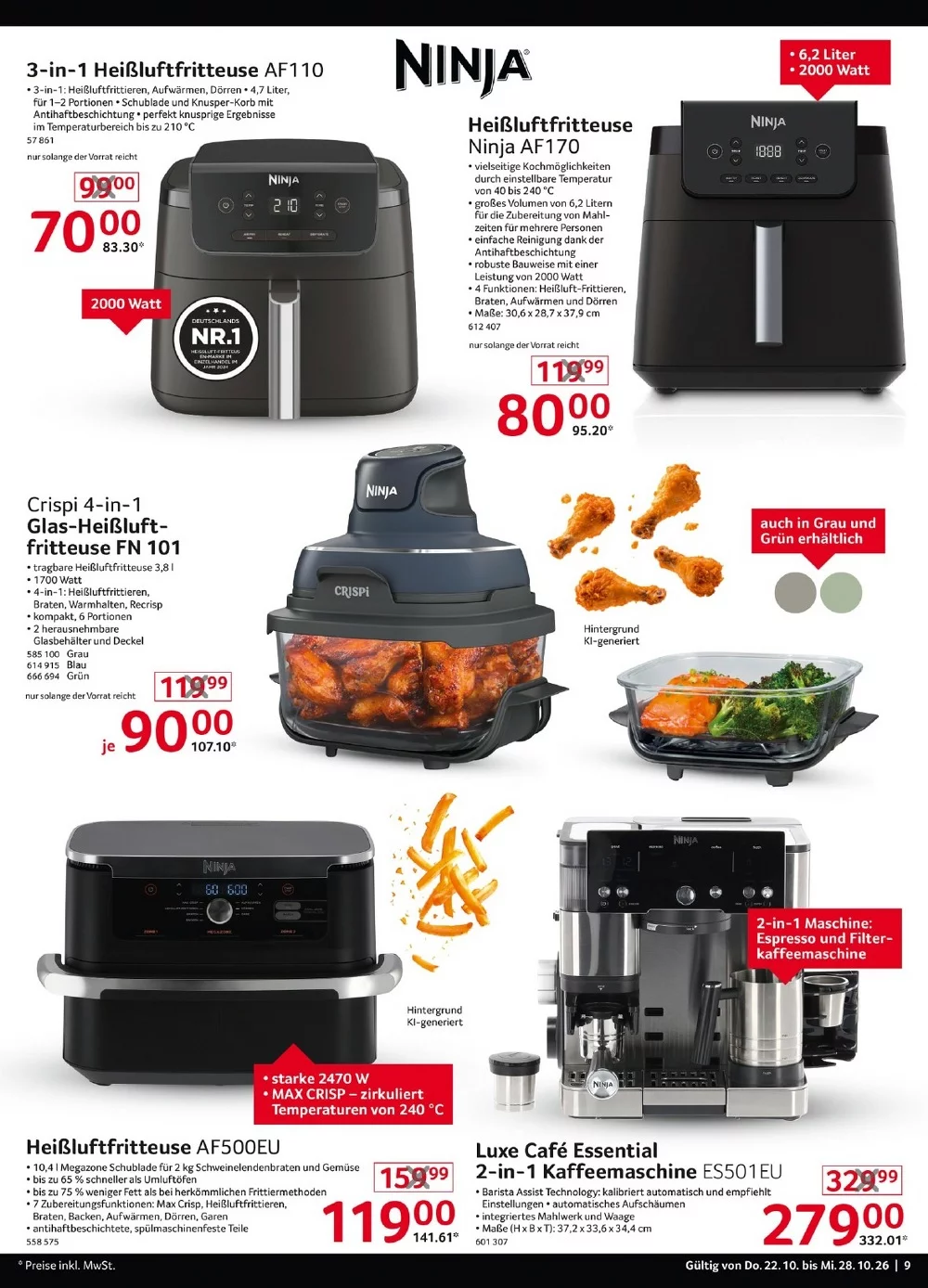 selgros food prospekt oktober 22 28 9 1