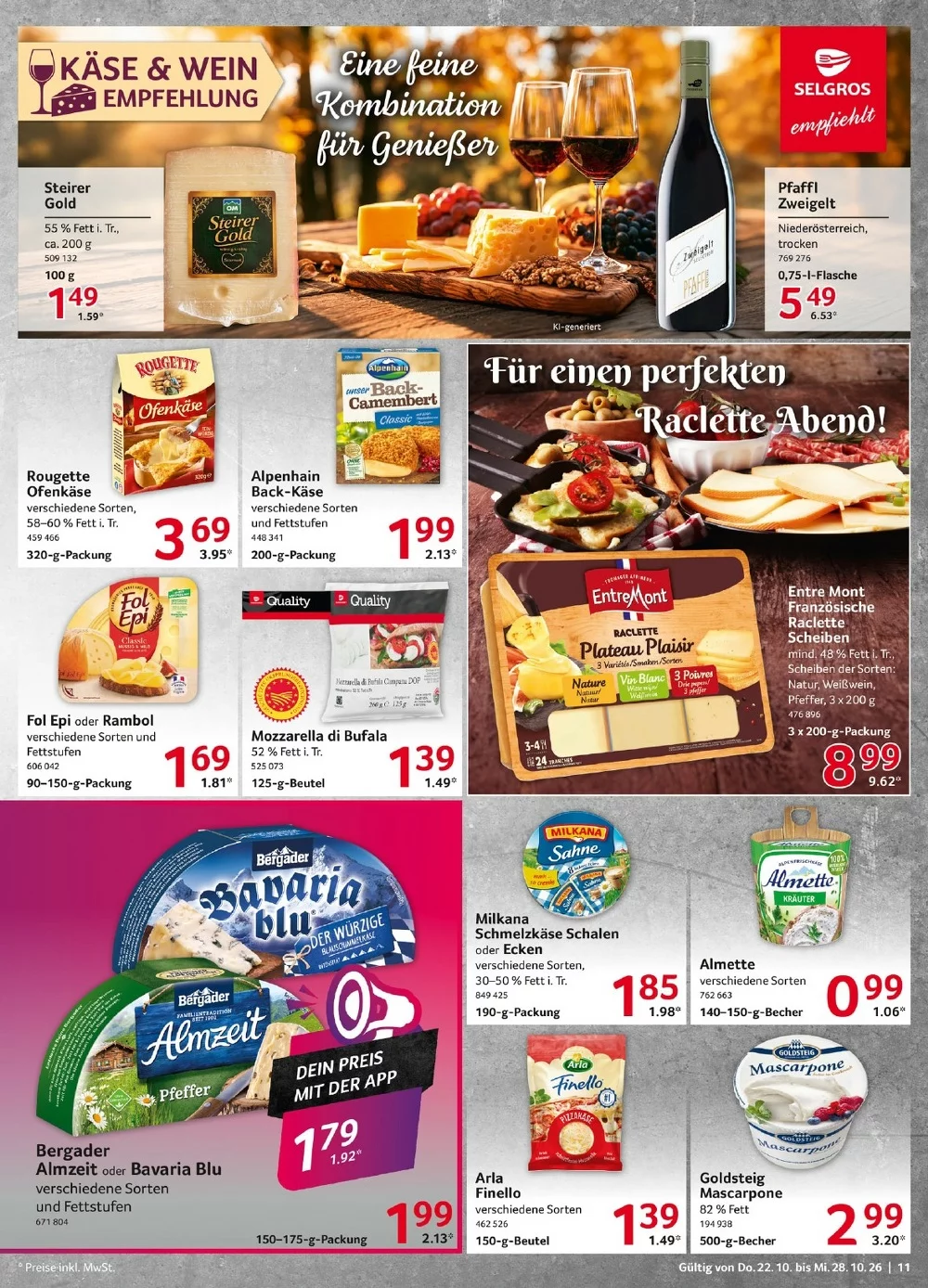 selgros prisoekt oktober 22 28 11