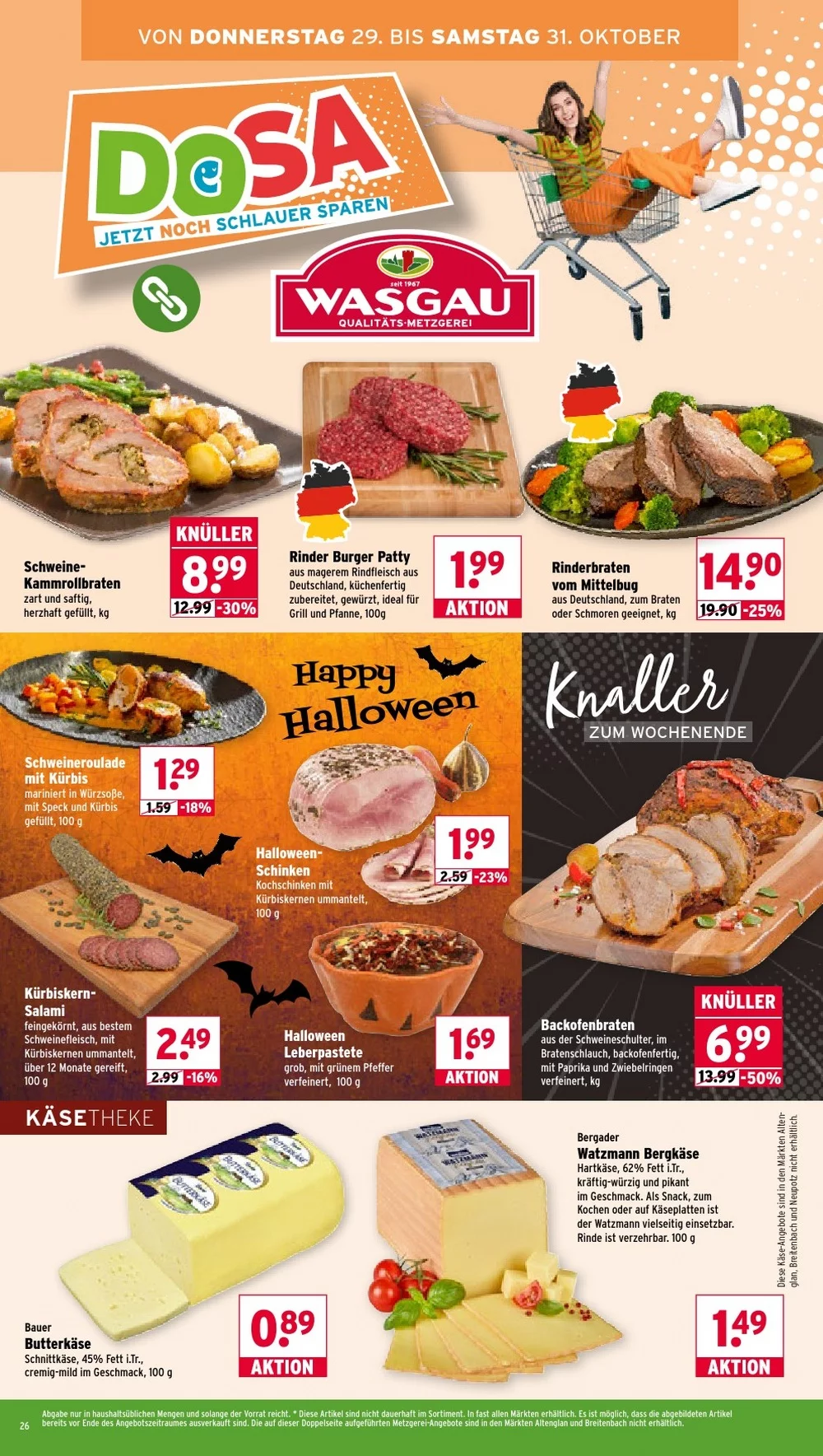 wasgau prospekt oktober 26 31 26