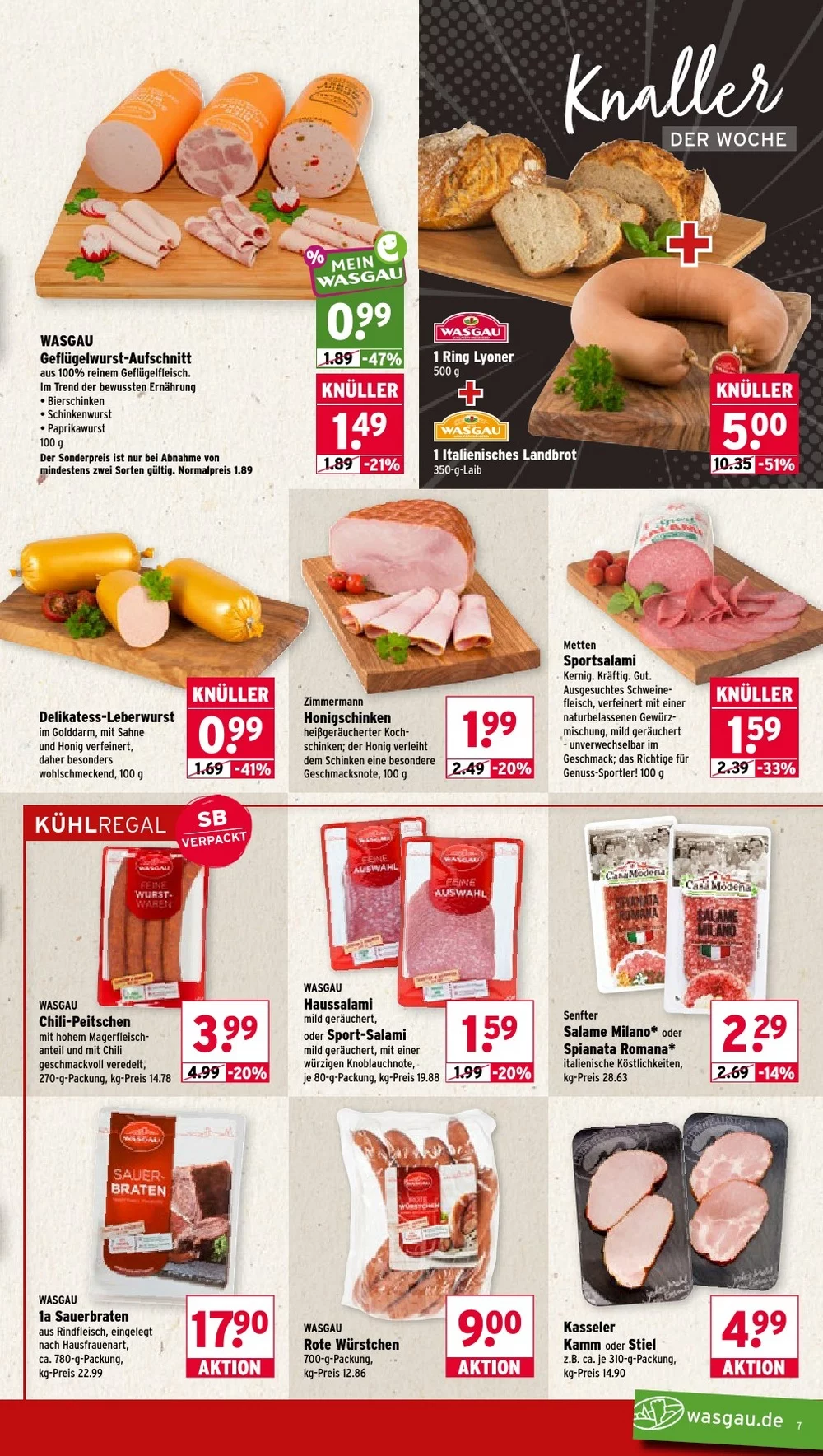 wasgau prospekt oktober 26 31 7
